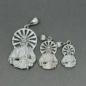 S925 San Juditas medio cuerpo