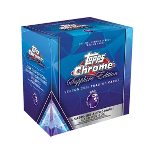 2026 Topps Chrome EPL Premier League Soccer Sapphire Edition Hobby Box