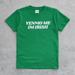 Venmo Me I'm Irish St Patty's Day Tee Lucky Irish Trendy Retro St Paddys Day y2k 90s Style St. Patricks Day Lovers