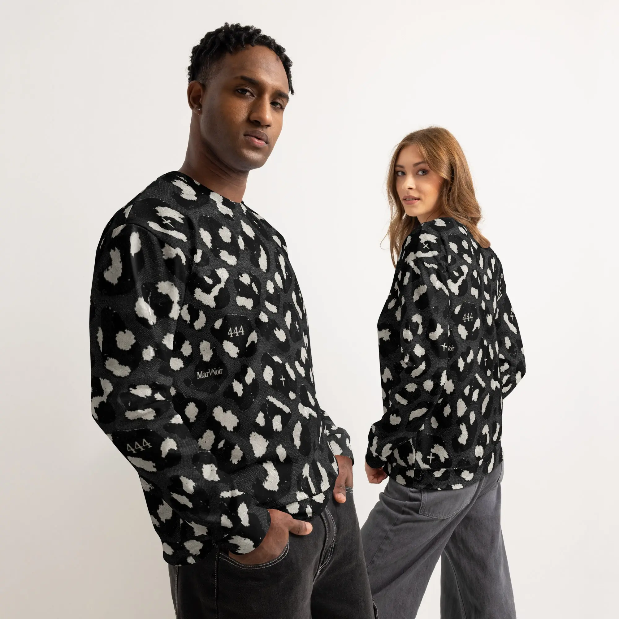 444 Black Sweatshirt