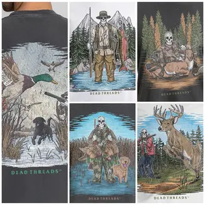 Skeleton Outdoor “DT Essential” T-shirts - DEAD THREADS ORIGINAL