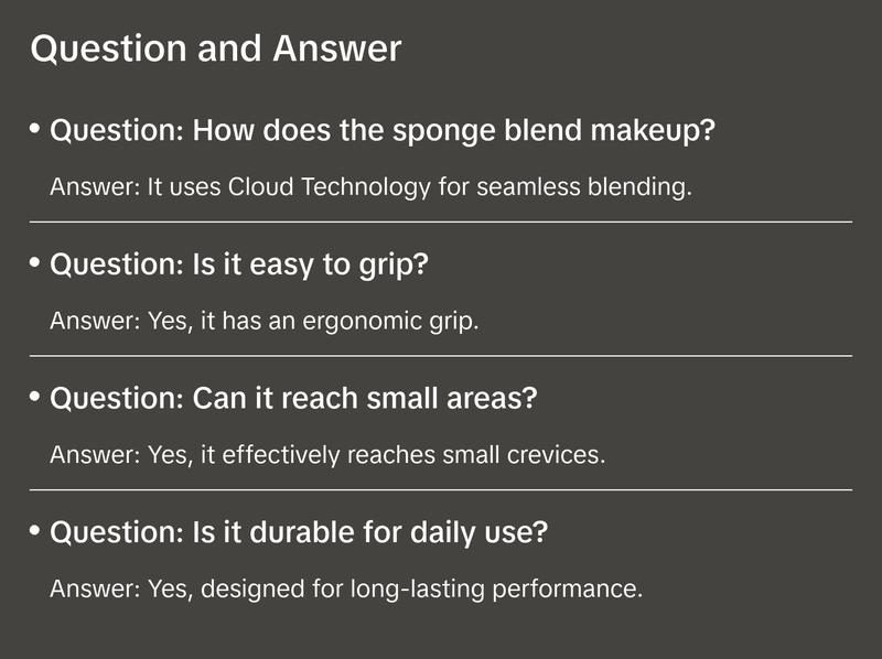 JUNOCO Cloud Makeup Sponge