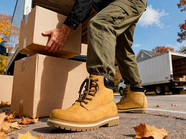 Bruno Marc Men's Water-Repellent Combat Snow Winter Fur Boots for Fall Black Leather Soft Padded Closed Toe Bota Footwear Walking Shoes SpringStatements