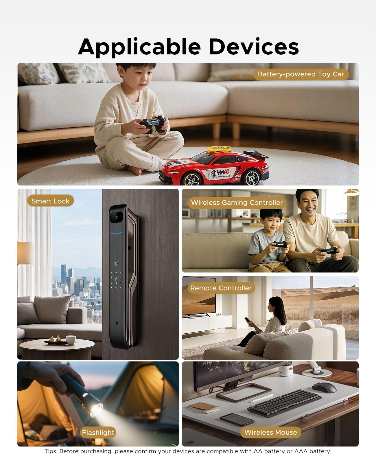 ORICO Ener-G Lithium ion Battery AAA Rechargeable Batteries with 1 Hour Fast Charge, Type-C Port 8 Pack, 1.5V 500mWh and Recharge Times up to 1500x, for Remote Controllers, Electronic Toys-EG7C