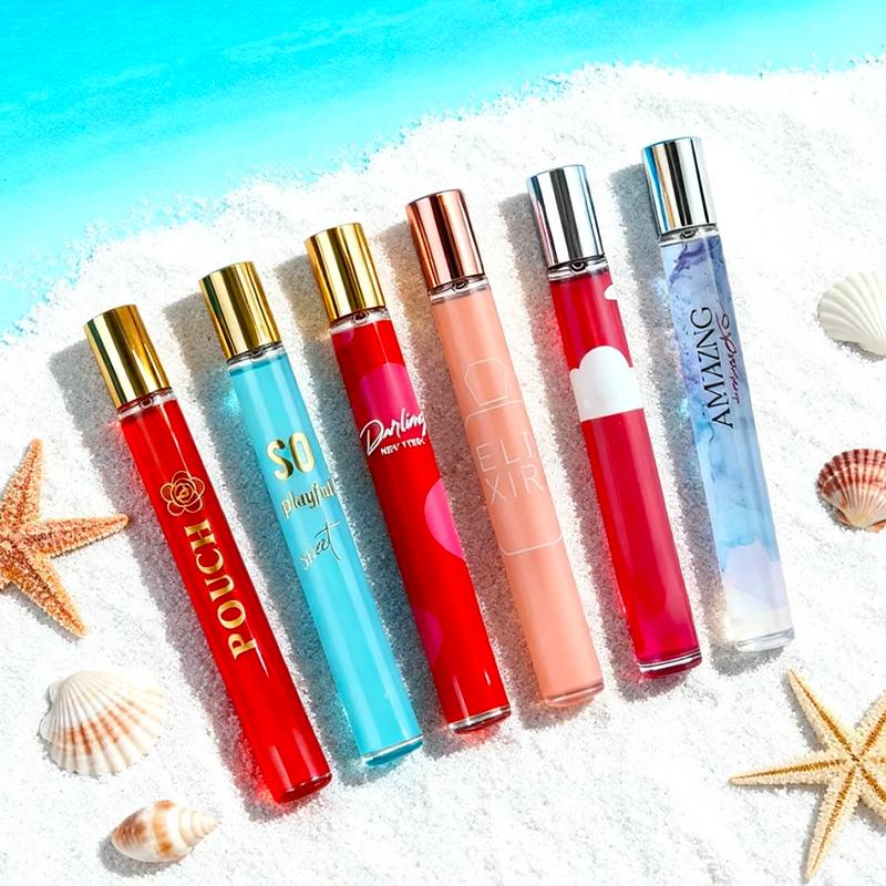 6-Piece Set Women's Eau De Parfuma Fragrance Spray, Travel Size Perfume, Long-Lasting , 6 Different Scents, Perfect For Dating, Daily Life, Parties,Gift Giving, 1.18 fl oz/35 ml Each Bottle