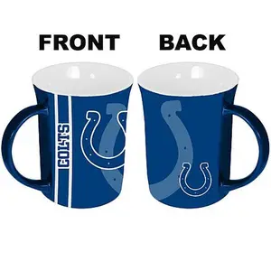 Football Fan Shop MemoryCo Officially Licensed NFL 15oz Reflective Mug - Colts Football Fan Shop MemoryCo Officially Licensed NFL 15oz Reflective Mug - Colts