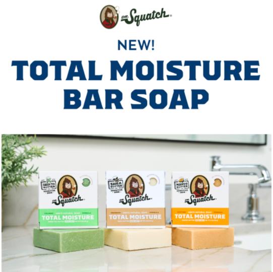 Total Moisture Single Bar Soap - Dr. Squatch
