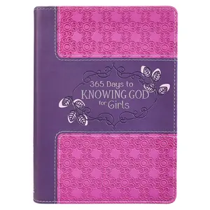 365 Days to Knowing God for Girls Devotional Imitation Leather