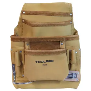 ToolPro 10 Pocket Nail Pouch - Top Grain
