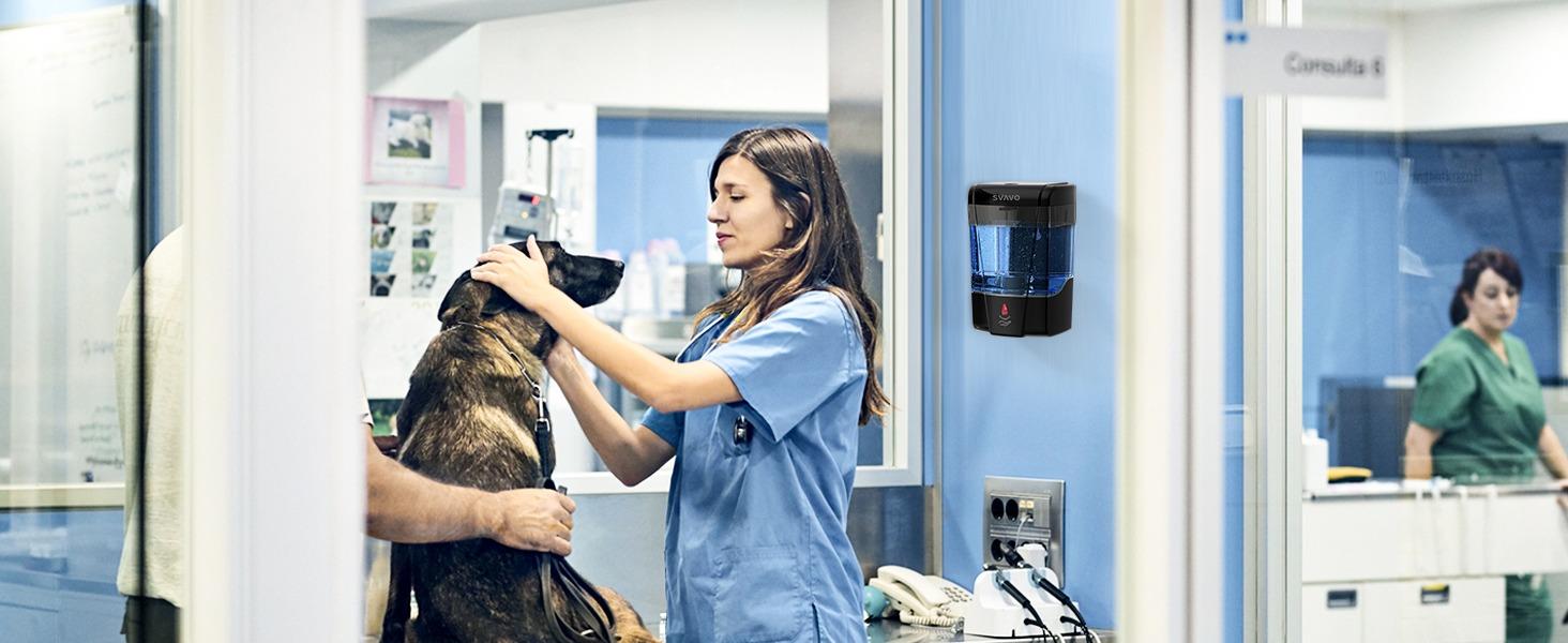 XL 600ml Wall-Mounted Automatic Soap Dispenser - Touchless IR Sensor, Mess-Free & 1-Year Battery Life SVAVO