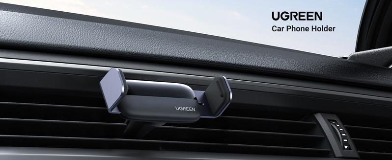 UGREEN Car Vent Phone Mount Air Vent Clip Holder Compatible with iPhone 17 16 15 13 12 Pro Max , Smartphone Accessories Retractable Cellphone Stand-Labor Day Sale，TikTokShopBlackFriday ,TikTokShopHolidayHaul