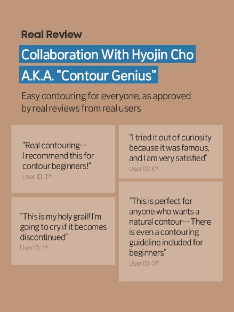 [ETUDE Official] Curl Fix Mascara & Curler Set #02 BROWN + Contour Powder #01(Creator) & Brush Set | 24H Smudge Proof Curl | Waterproof & Volumizing | K-Idol Essential Look