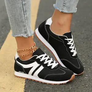 Retro Trainers for Women Non-slip Lightweight Casual Sneakers Outdoor Walking Shoes