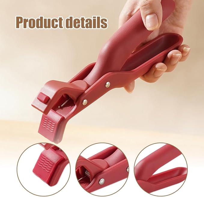Silicone Non-Slip Heat Insulation Anti-Scald Clip, 2026 Upgraded Multi-Purpose Anti-Scalding Clip, Multi-Function Anti-Scald Bowl Holder Clip, Hot Bowl Dish Plate Holder Gripper for Kitchen, Anti-Scald Tongs Clamp Holder for Pots, Bowls, Plates and Dishes