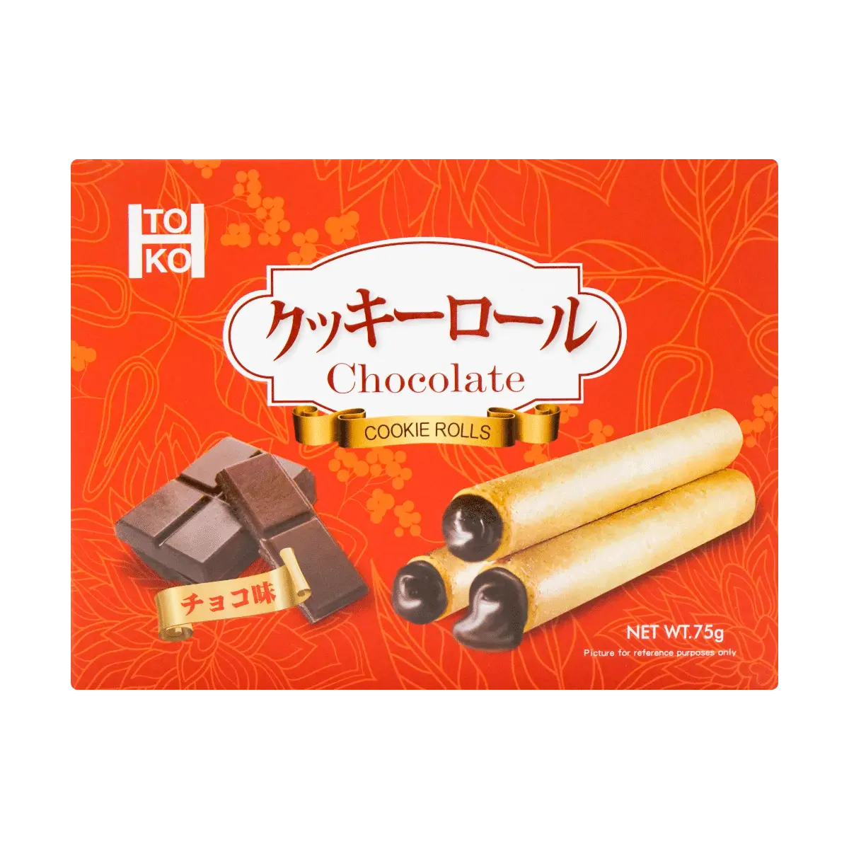 TOKO Taiwan Black Chocolate Heart Popping Candy Rolls 75g - Crunchy Sweet Snack TOKO Taiwan Black Chocolate Heart Popping Candy Rolls 75g - Crunchy Sweet Snack