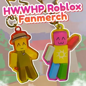 Happy World With Happy People HWWHP Roblox Keychain! Thomas and Skittles Keychains, Small, Meaningful, And Full Of Character, Unique Keychains That Add Charm To Every Bag And Key.