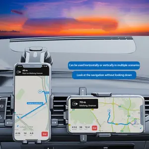2026 Car Phone Holder Mount, Dashboard Windshield Vent, Compatible with iPhone Samsung Android Phones, Black