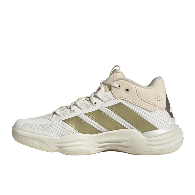 adidas Womens Courtstabil Volleyball Volleyball Sneakers Shoes - Off White