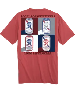 Local Boy - PBR Pop Art T-Shirt