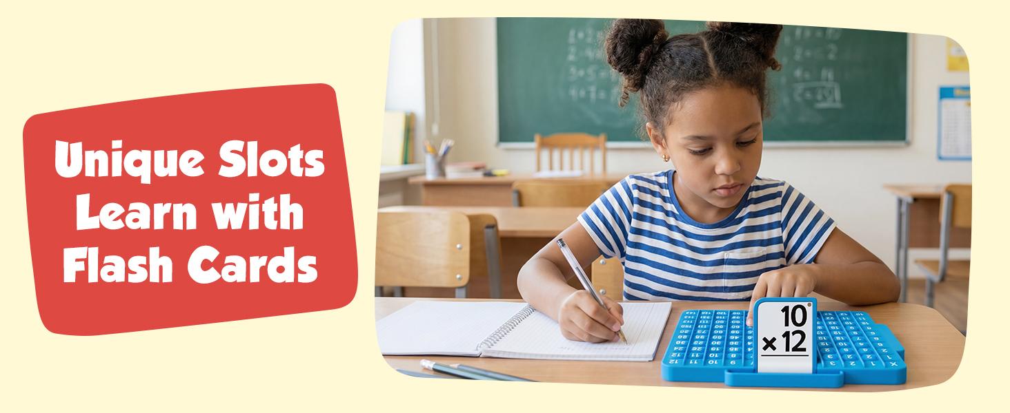 KIDGENIUS Torlam Math Flash Cards & Board Multiplication Division Addition Subtraction Games for Kids 1st-6th Grade Educational Fun Learning Toys