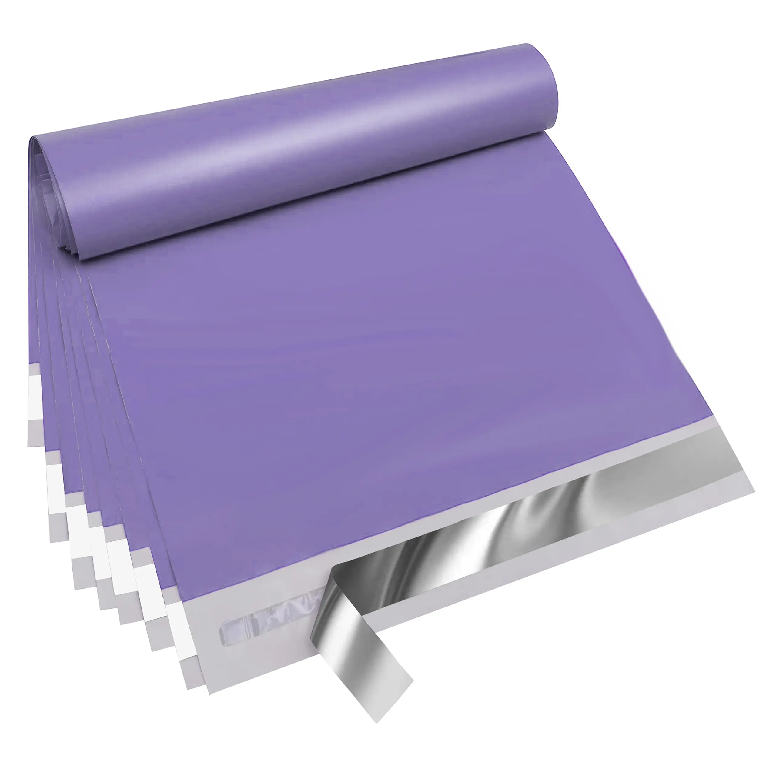 HAUTEHAUT 10x13 Polyethylene Poly Mailers (100 Count, 2.4mil Thick) - Waterproof Self-Sealing Postal Mailing Bags, Strong Adhesive, Reinforced Edge, Small Business Packaging, Optimal Privacy Protection, Shipping Bags, None