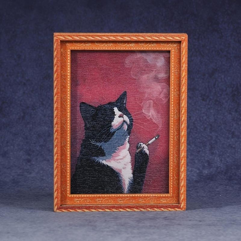 2pc Cute Cat Refrigerator Magnet, Fridge Magnet, Adorable Cat Design, 3 Styles, Home Office Decor, Holiday Gift, Kitchen Supplies, Birthday Present