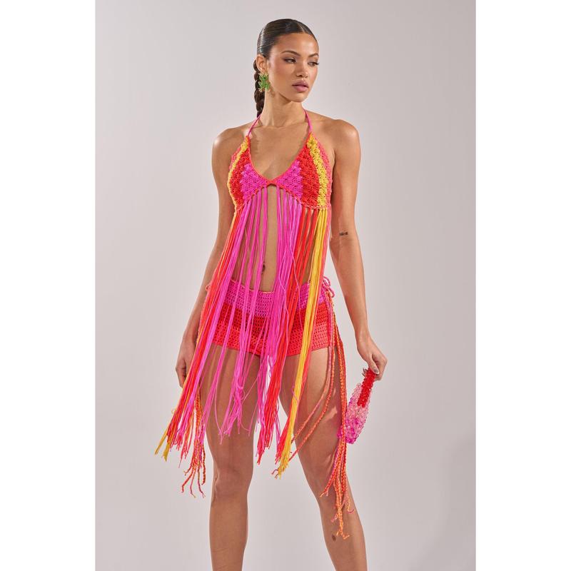 BEACHIN CROCHET BRALETTE