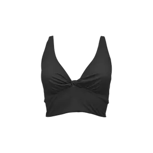 Ada Organic Cotton Twist Around Sports Bra