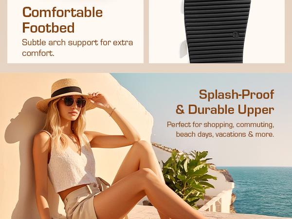 DREAM PAIRS Women's Casual Open Toe Comfortable Arch Support Flat Strappy Slide birks Summer Sandals slippers Flipflop Walking Shoes