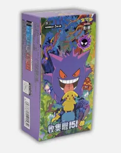 Pokemon TCG Simplified Chinese Collect 151C 3.0 Surprise Slim Booster Box Sealed(Live ripping)