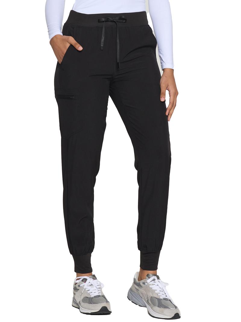 COZYFIT Womens Scrub Pants - Soft Stretch Yoga Style with 5 Pockets, Slim Fit Jogger Scrubs Pants for Women Sports Jogging Wear Workout Clothes Sports Jogging Wear