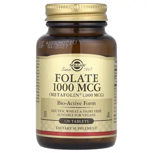 Solgar Folate, 1,000 mcg, 120 Tablets