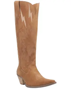Dingo Women's Thunder Road Western Performance Boot Snip Toe - Di597-Camel