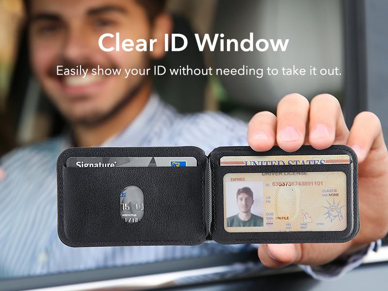 ESR Upgraded for MagSafe Wallet, 3/5 Card Holder, RFID Blocking, Magnetic Wallet for iPhone with Adjustable Stand, Slim for iPhone 17/16/15/14/13/12 Series, Not for Mini, Vegan Leathe