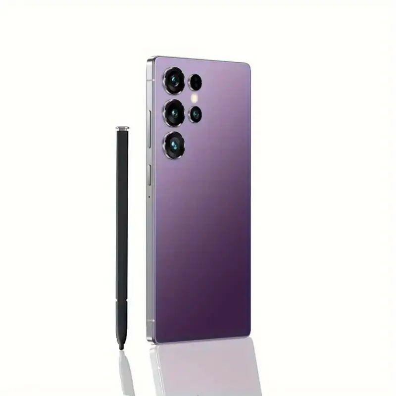 8+256GB Unlocked Smartphone, 6.8" HD+ Display, I24 5G Ultra Unlocked Phone, Built in Pen, 6000mAh Battery /Face ID+Fingerprint Lock/Dual SIM