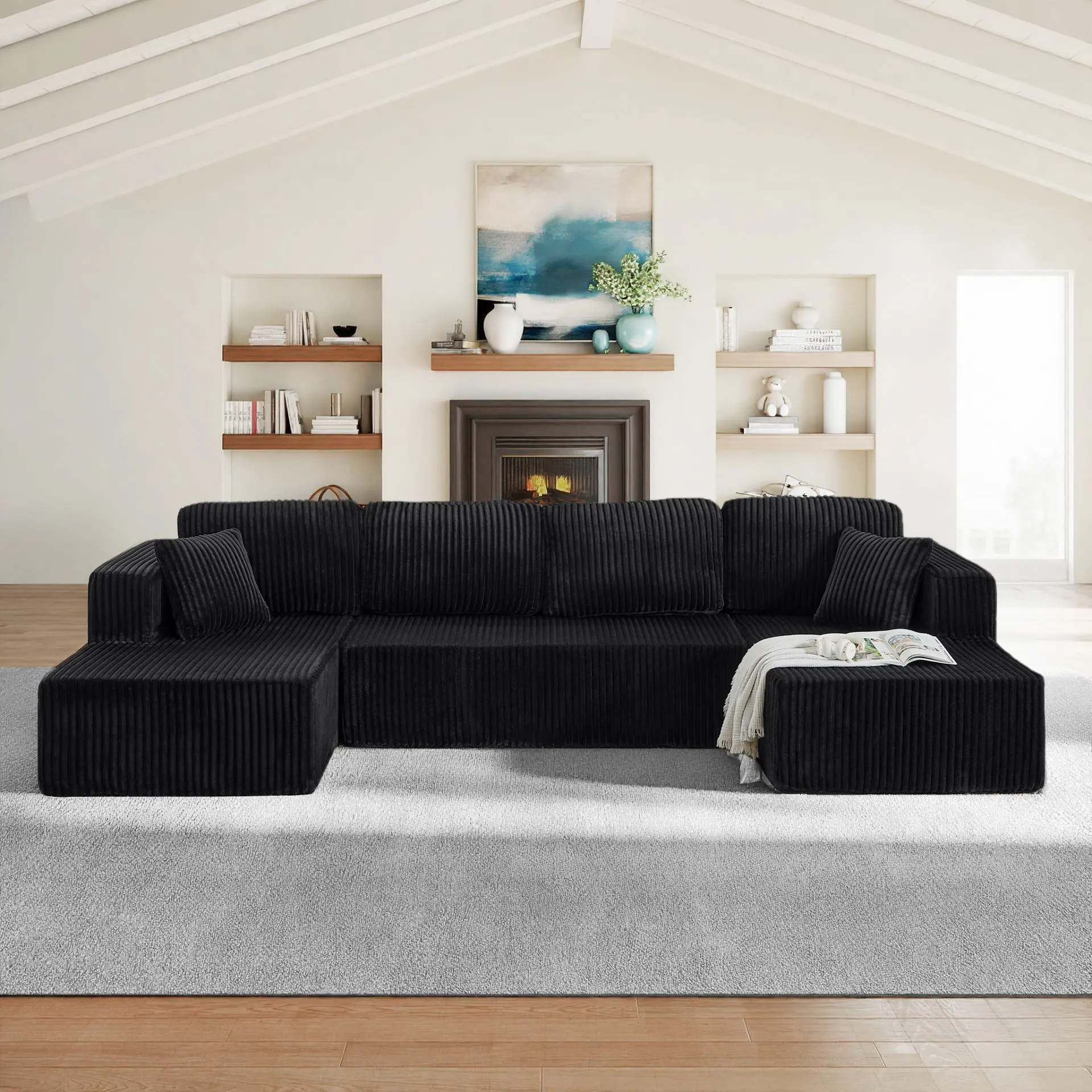 Black + Foam + 5 Seat