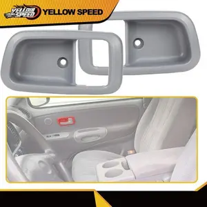 Door Handle Trim Set Pair Fit For 2000-2006 Toyota Tundra Front Gray 2PCS Car Interior Accessories Car Door Protector