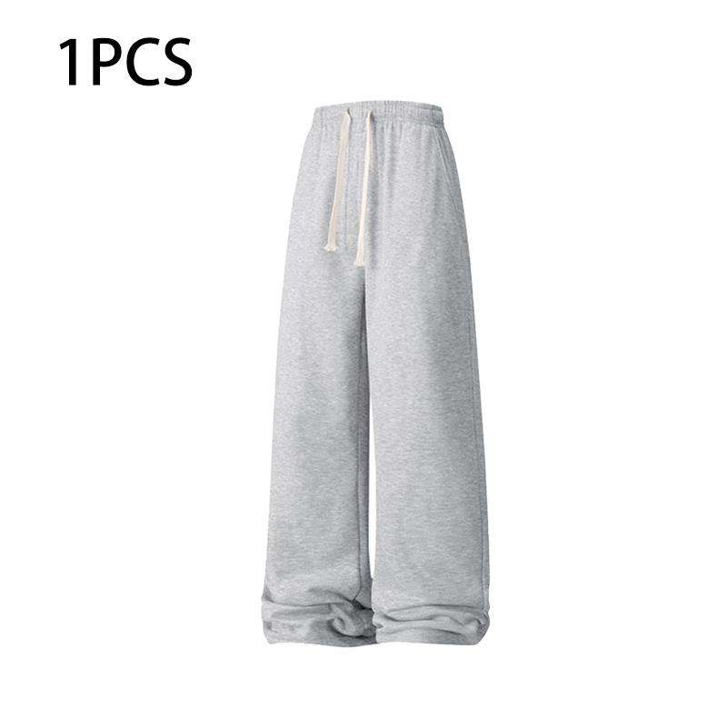 Men’s solid-color drawstring joggers, 100 Polyester, street-casual loungewear, comfortable fit, casual high-waisted drawstring jogger pants suitable for all seasons, ideal for men aged 20, Thanksgiving parties, and everyday wear.