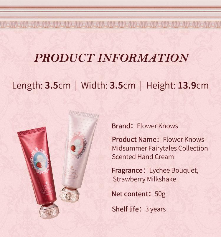 Flower Knows Strawberry Cupid Collection Scented Hand Cream