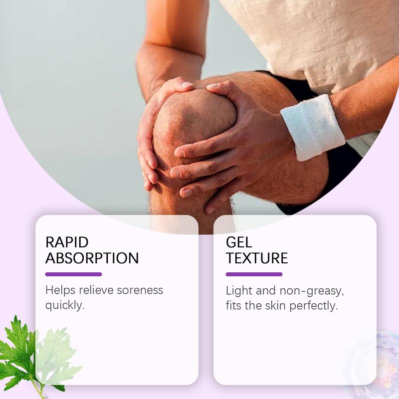 Ximonth Soothing Pain Relief Massage Gel for Joints Knees Elbows Shoulders 100g External Application Daily Care