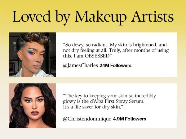 [OFFICIAL d'Alba] [2 Bottles Set] White Truffle First Spray Serum - Authentic Face Glow Serum - Lightweight & Vegan Korean Serum Face Spray (Total 6.76 fl oz.)