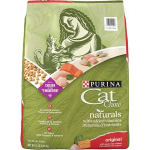 Purina Cat Chow Naturals With Added Vitamins, Minerals and Nutrients Dry Cat Food, Naturals Original - 13 lb. Bag