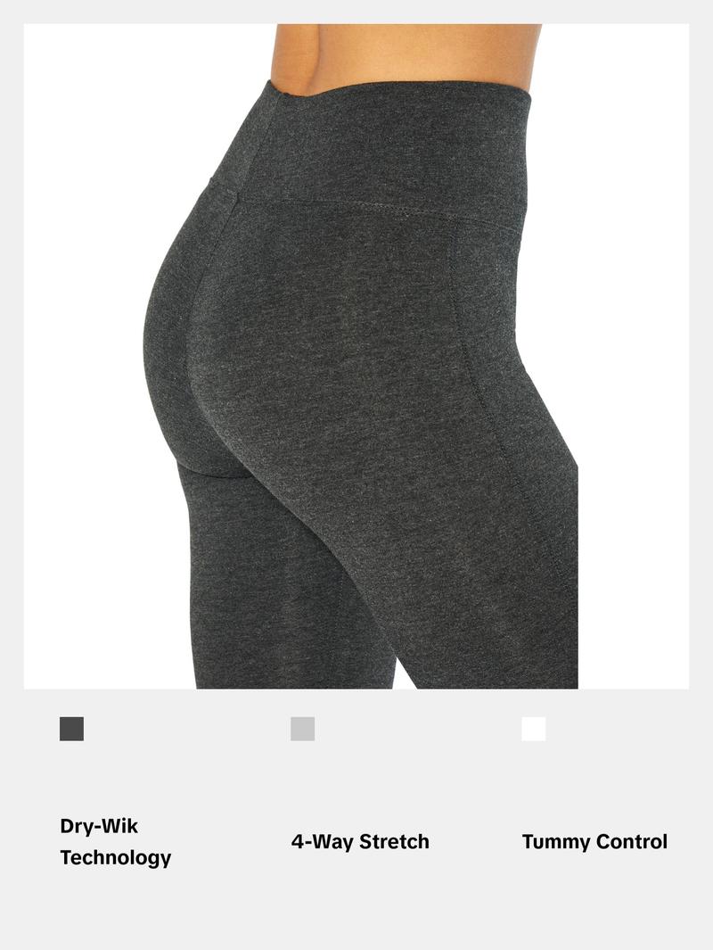 Camille Tummy Control Leggings Womenswear Bottom Womenswear Bottom Cotton Mesh