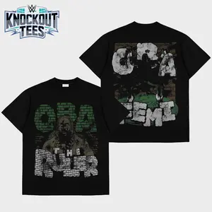 Oba Femi - The Ruler Premium Cotton T-Shirt, The Ruler Shirt, The Dominant Champion Shirt, King of Power Style Shirt, Oba Femi Fans Shirt, Retro WWE Wrestling Graphic Tee for Fans, Gift for WWE Fans, Gift for Boyfriends