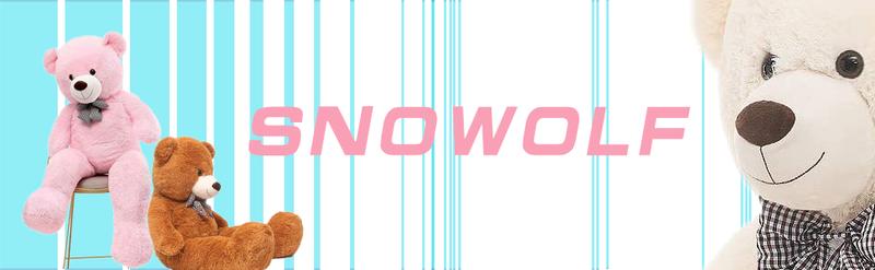 SNOWOLF 43" 47" 55'' Giant Teddy Bear Plush Toy Big Cuddly Stuffed Animals Doll Gift for Kids Girlfriend Christmas Gift Valentine's Day Baby Shower Graduation Birthday Gift