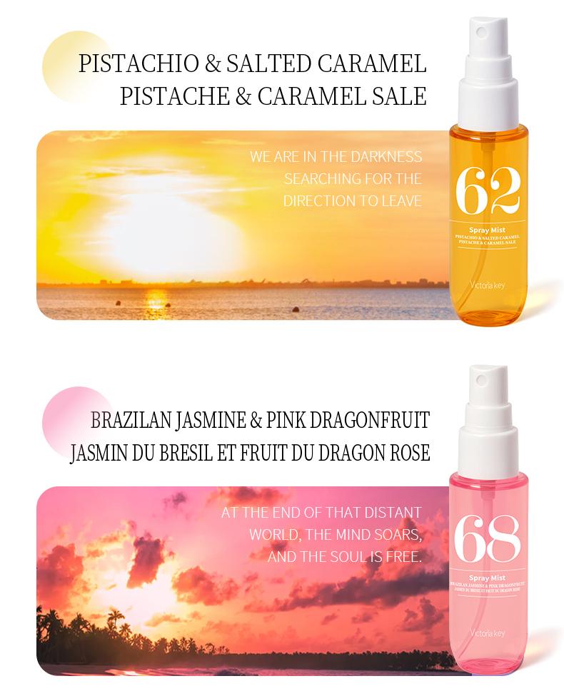 Spray Mist Set - Limited Edition Brazilian Perfume Spray Set with Natural Fresh Scent Ideal for Travel Home Office Perfect Gift for Holidays