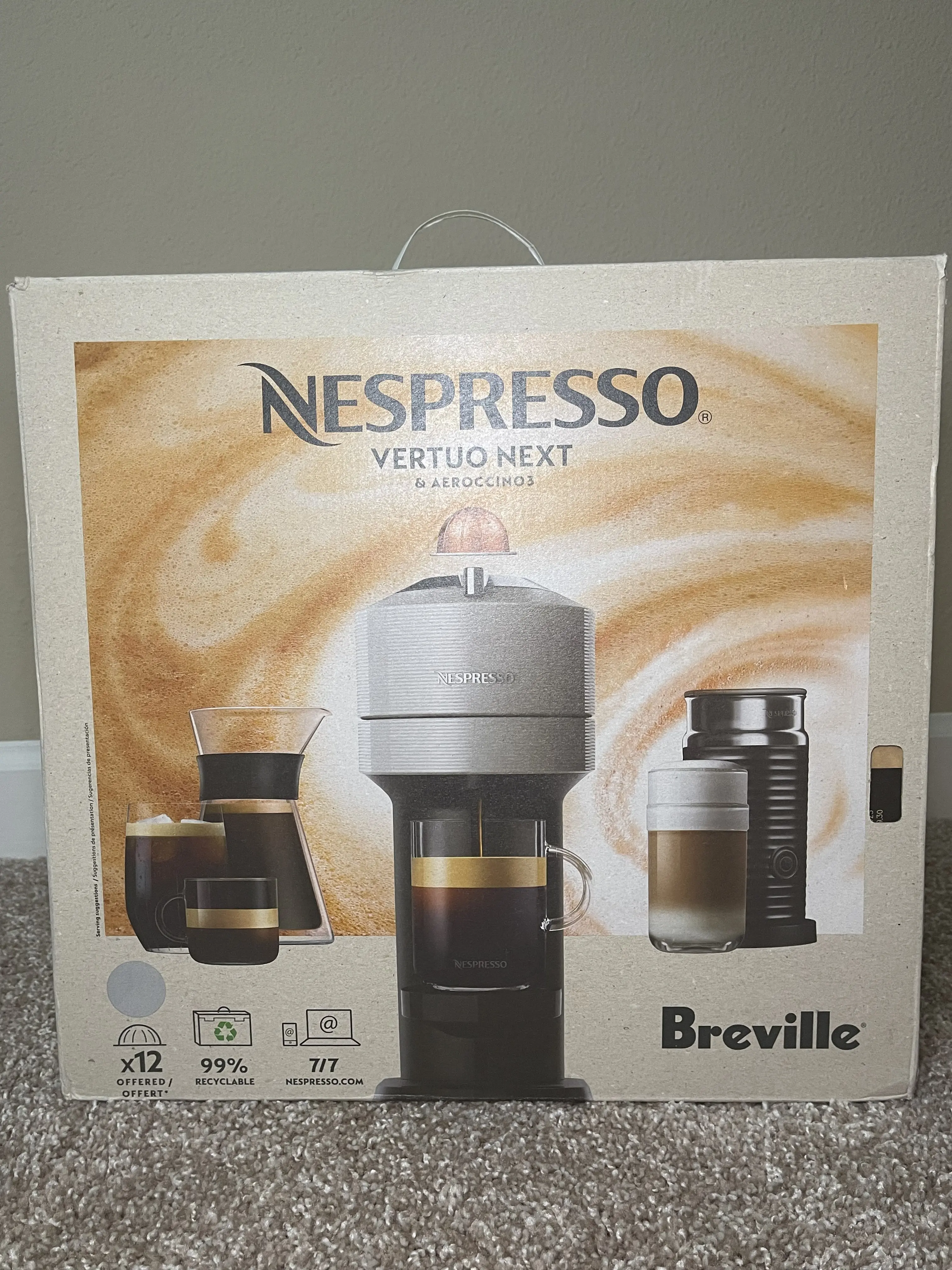 Nespresso coffee machine