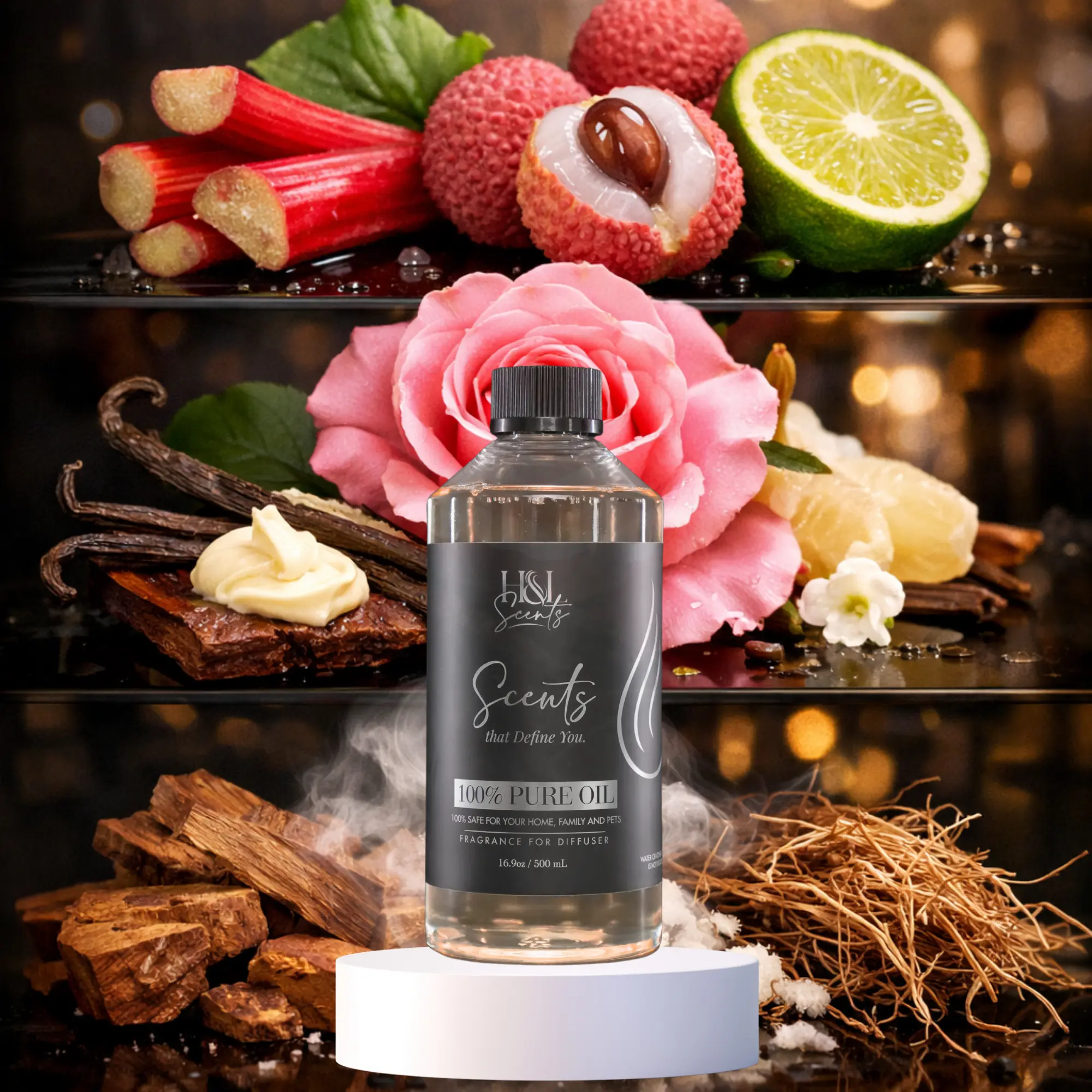 Alina | 100% Pure Oil Fragrance for Diffuser by H&L Scents Aroma Flower