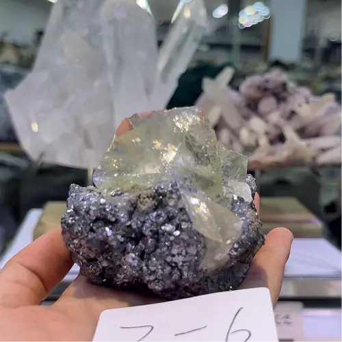 [Quick sale] Sliver Natural Crystal Decorations Zoey