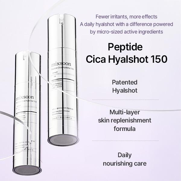 [mixsoon Official Shop] Peptide Cica Hyalshot 150